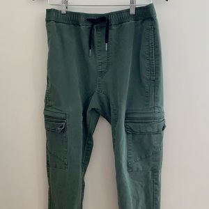 Zanerobe Khaki Cargo Joggers
